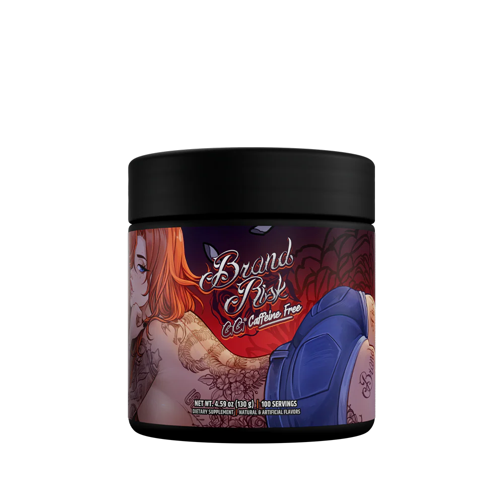 Brand Risk "Inked Edition" by PaymoneyWubby Caffeine Free - 100 Servings - Image 2