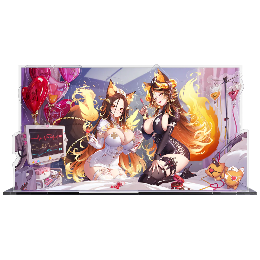 Nurse Sinder's Valentine Acrylic Standee - Image 2