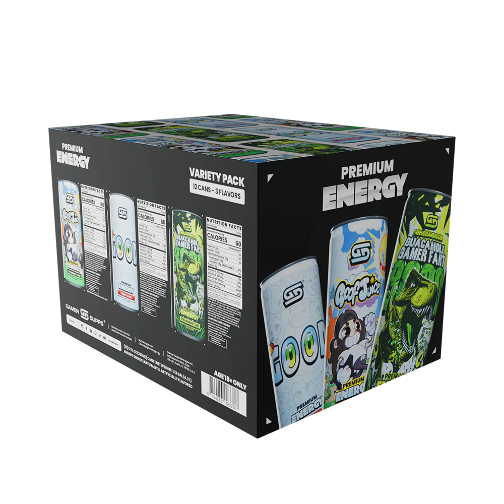 GG® Premium Energy - Variety Pack (12 Cans) - Image 2